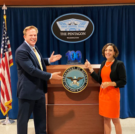 Katie Arrington, CISO for DoD’s Acquisition Office, Receives First Wash100 Award for Leading CMMC Initiative