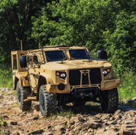 Army Places $911M Order for Oshkosh JLTVs