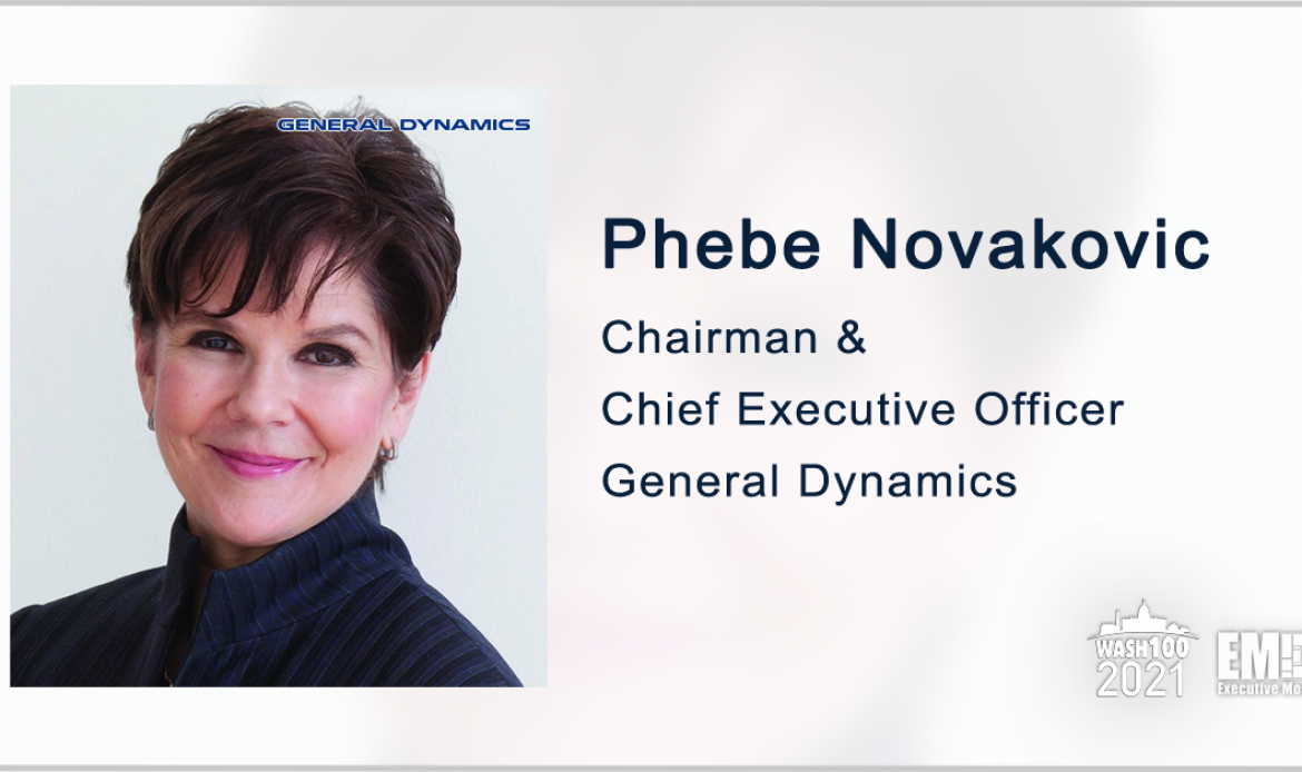 General Dynamics Revenue Up 7.3% in Q1; Phebe Novakovic Quoted