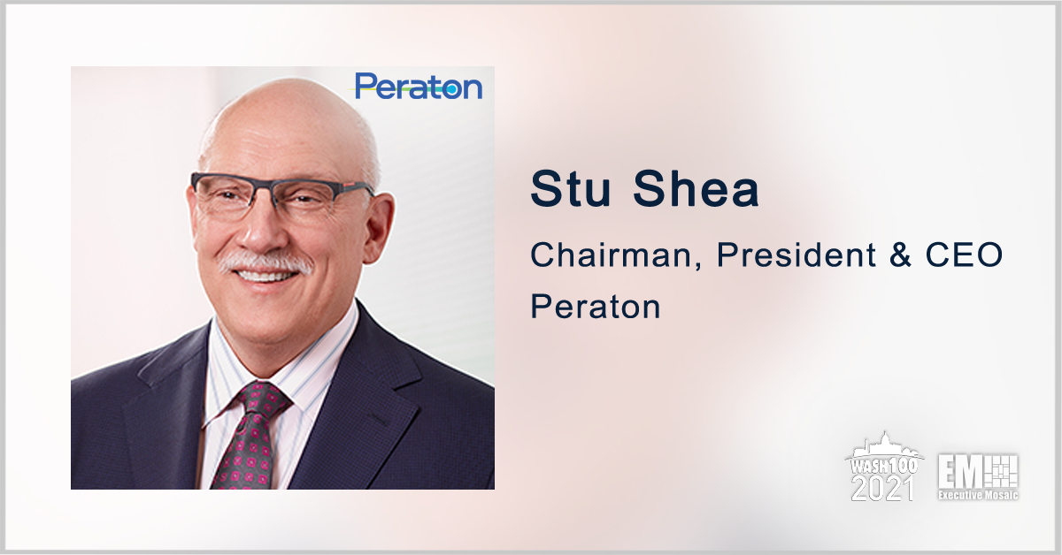 Stu Shea Overviews Business Units, Leaders for Upcoming Peraton-Perspecta Combination