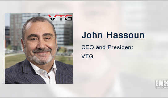 VTG Lands $116M Navy C4ISR Support Contract; John Hassoun Quoted