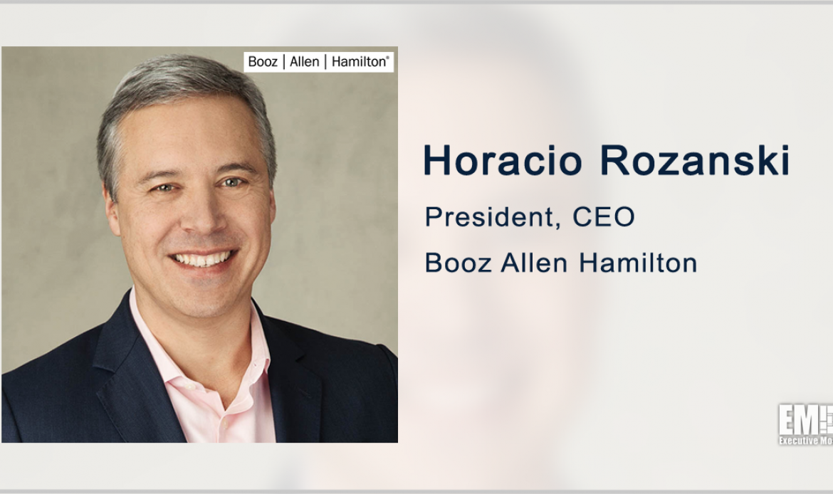 Booz Allen Reports 5.3% Revenue Growth for FY 2021; Horacio Rozanski Quoted