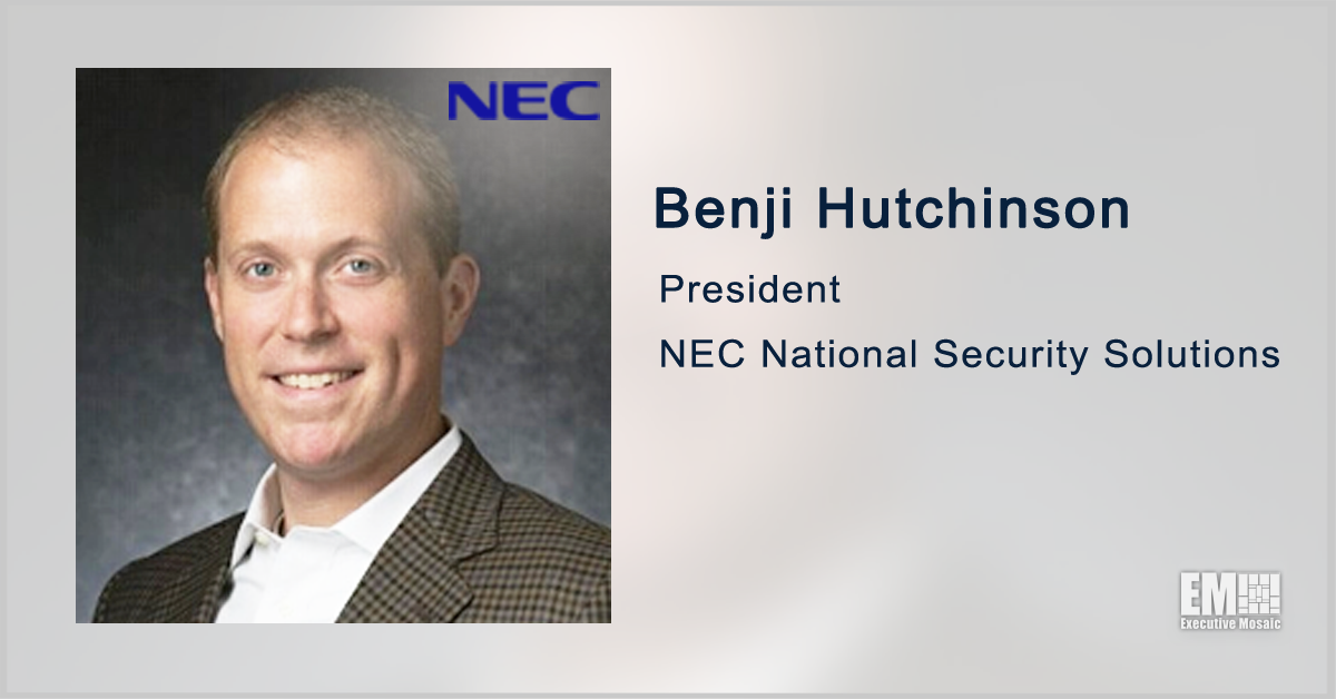 NEC Forms Subsidiary to Support US National Security Tech Requirements; Benji Hutchinson Quoted