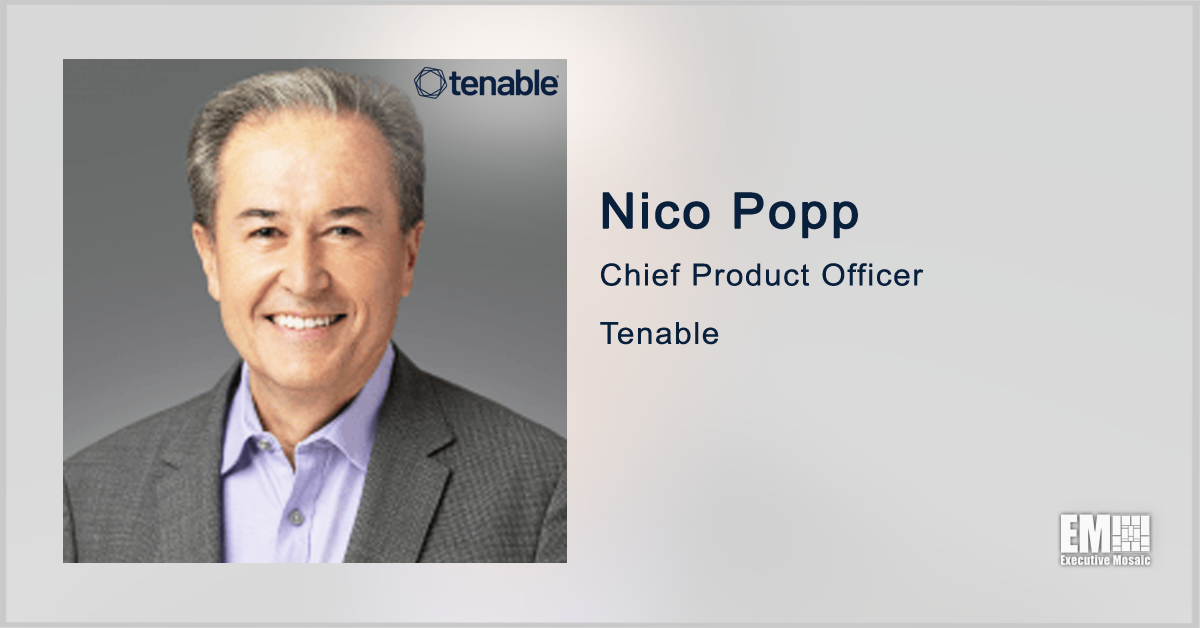 Security Tech Industry Vet Nico Popp Named Tenable Chief Product Officer