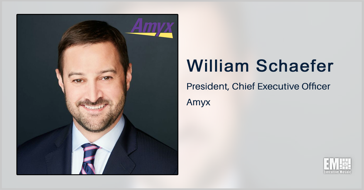 Amyx-Alpha Omega JV Wins $98M Contract to Help Manage SEC Litigation Data; William Schaefer Quoted