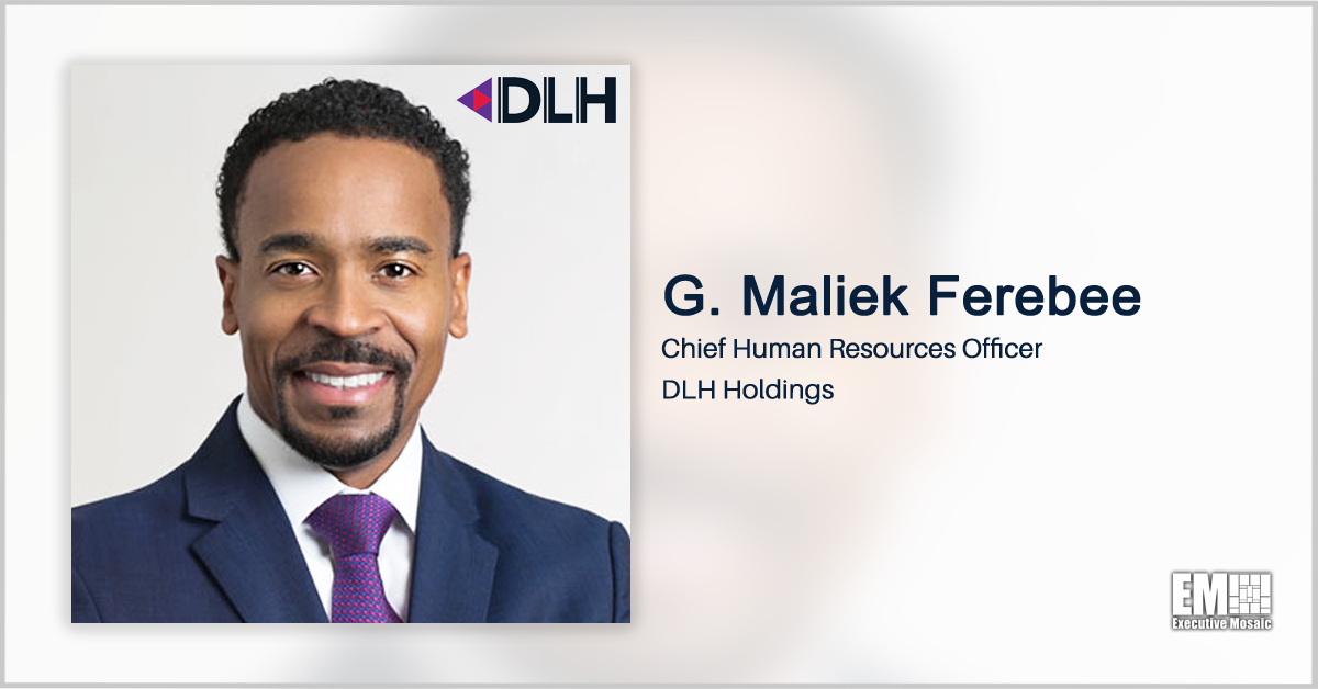 Former Alion Exec Maliek Ferebee Joins DLH as Chief HR Officer