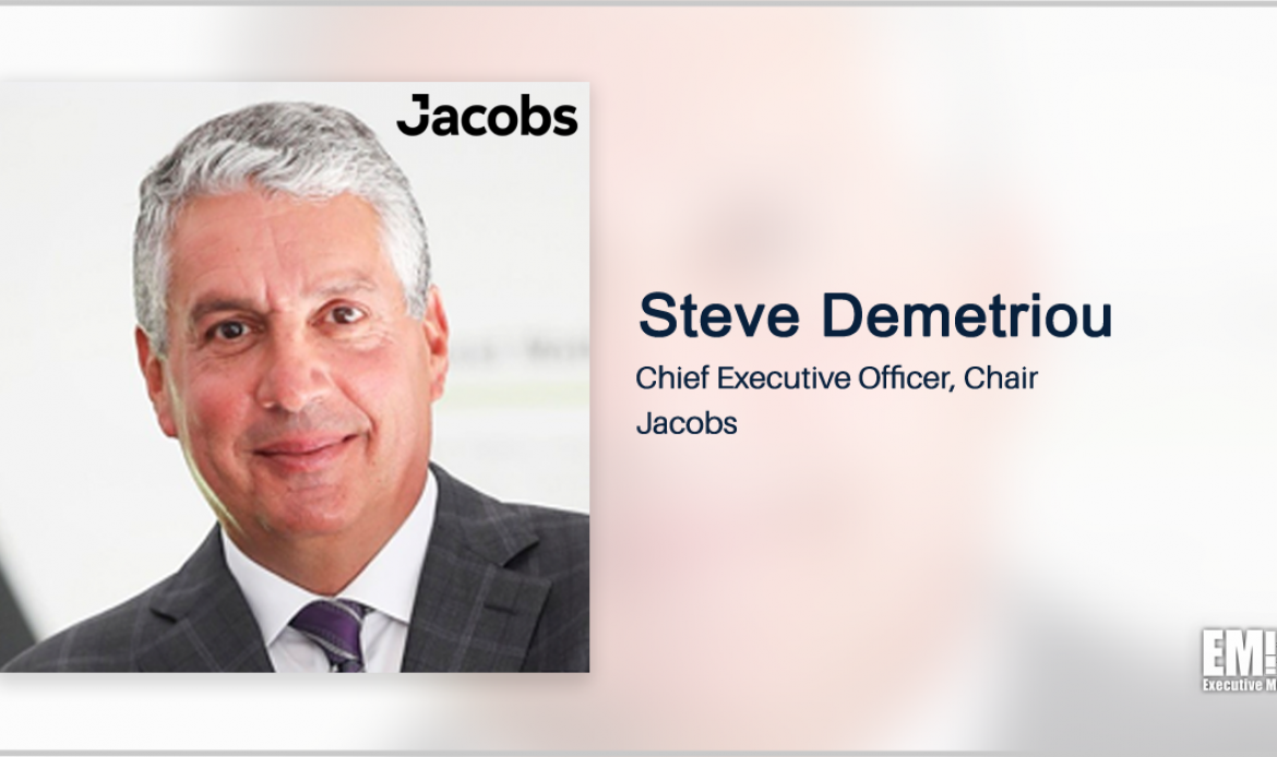 Jacobs Buys StreetLight Data in Digital Tech Growth Push; Steve Demetriou Quoted