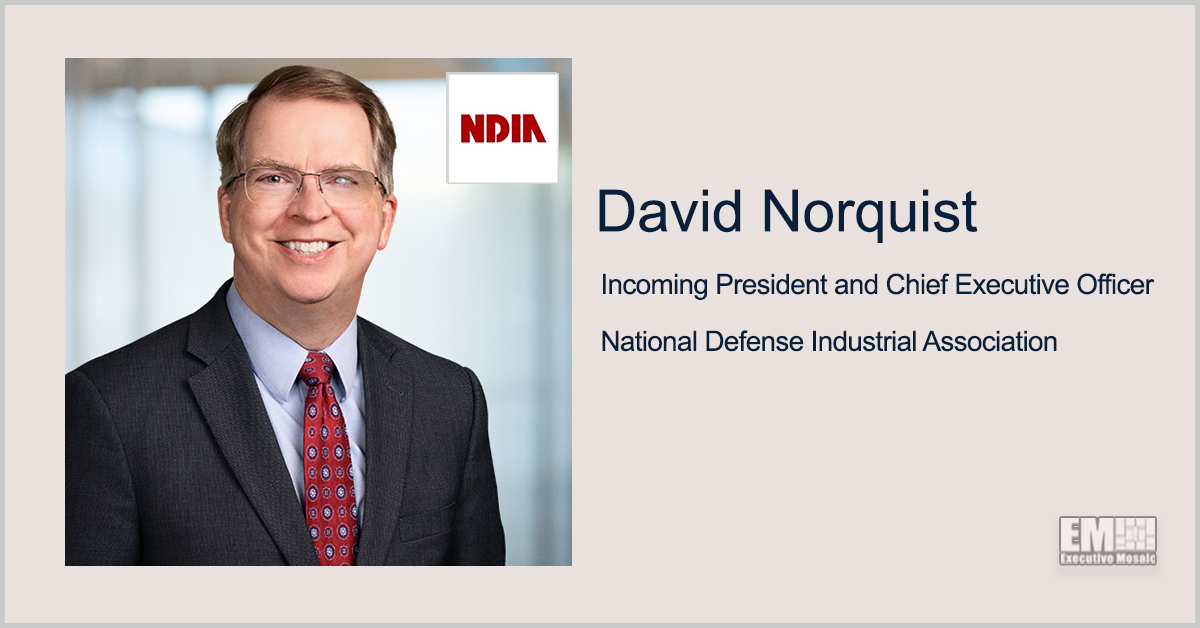 Former DOD Official David Norquist to Become NDIA President, CEO