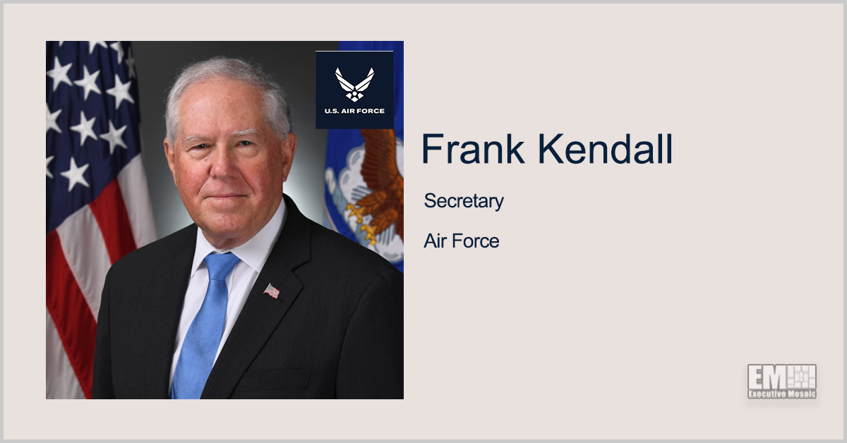 Frank Kendall: US Must Work With Industry, Allies to Modernize Capabilities