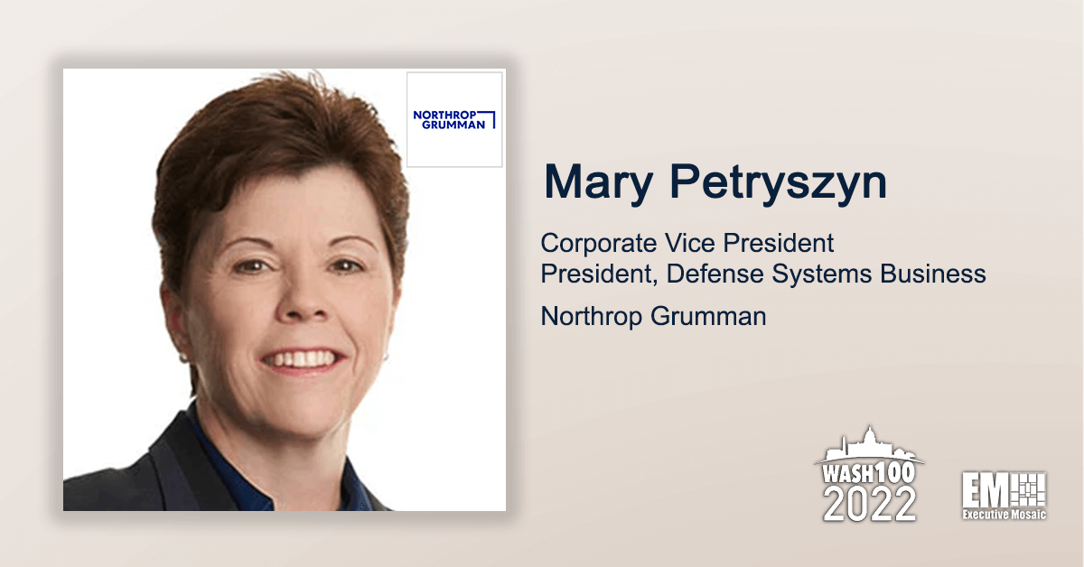 Mary Petryszyn: Northrop Investing in Manufacturing Capability via New Missile Integration Facility