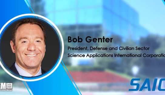 SAIC to Support Army Intell Warfighting Function Under $200M Task Order; Bob Genter Quoted