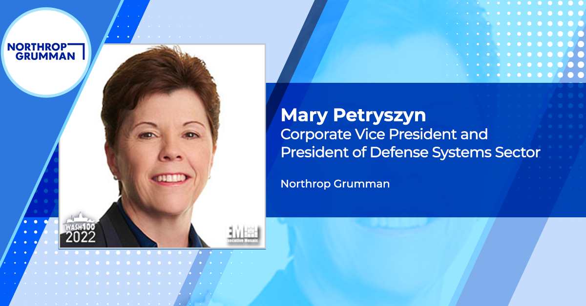 Mary Petryszyn to Retire as Northrop Defense Systems Sector Head in January 2023