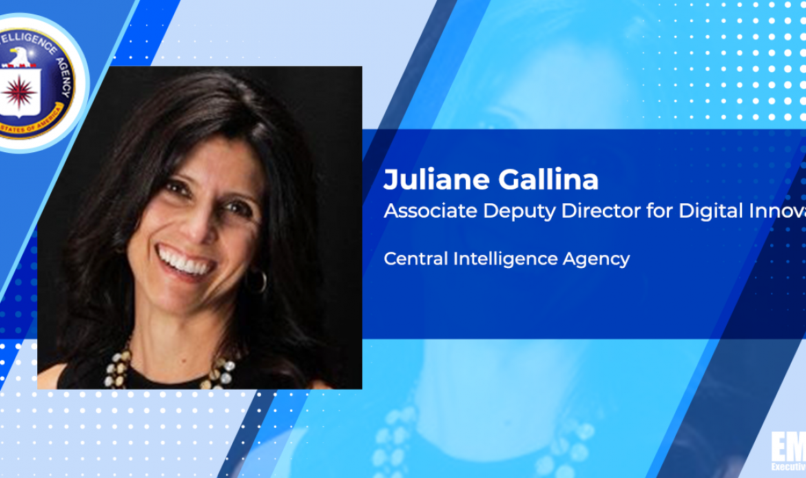 Video Interview: CIA’s Juliane Gallina On America’s Biggest Threats, Top 5 Tech Areas to Watch & More