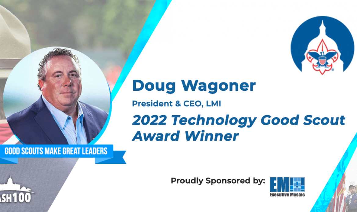 LMI CEO Doug Wagoner Receives 2022 Technology Good Scout Recognition