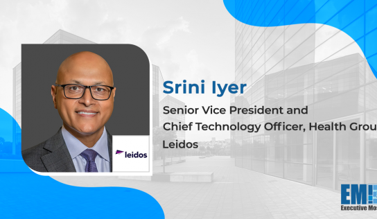 Srini Iyer Joins Leidos as SVP, CTO for Health Group