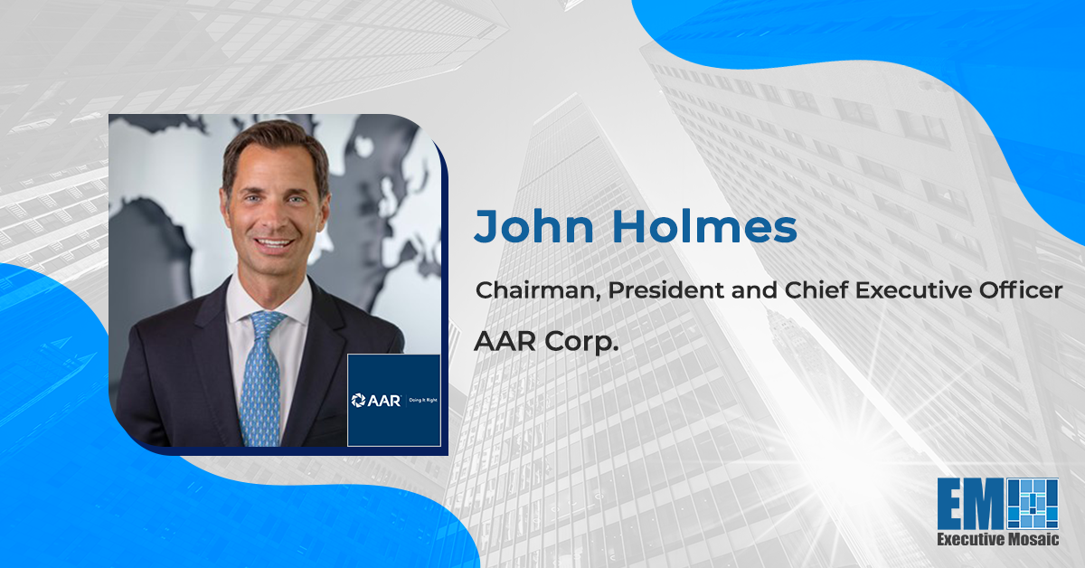 John Holmes Takes Over Chairmanship of AAR Board