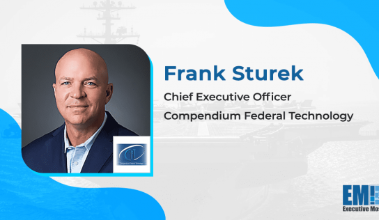 Frank Sturek Named Compendium Federal Technology CEO