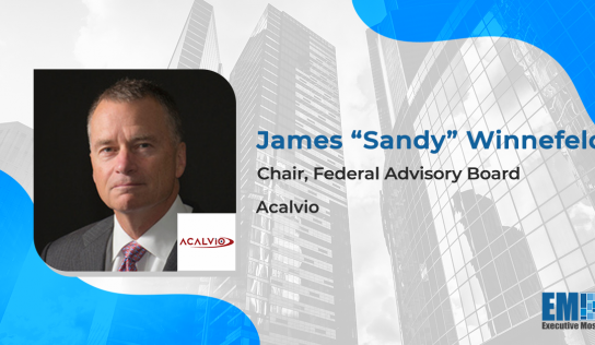 Navy Vet James Winnefeld Named Chair of Acalvio Federal Advisory Board