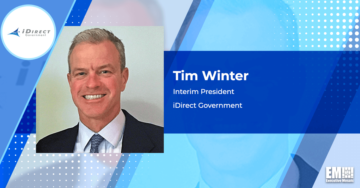 Tim Winter Appointed Interim President of iDirect Government