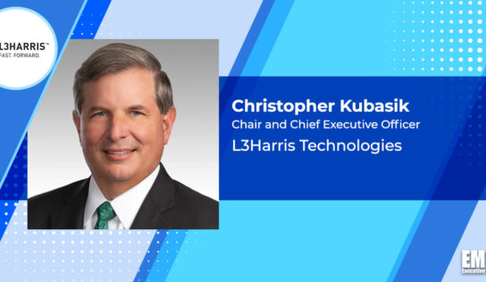 L3Harris Q1 Revenue Up 9%; Christopher Kubasik Gives Update on Aerojet Rocketdyne Deal