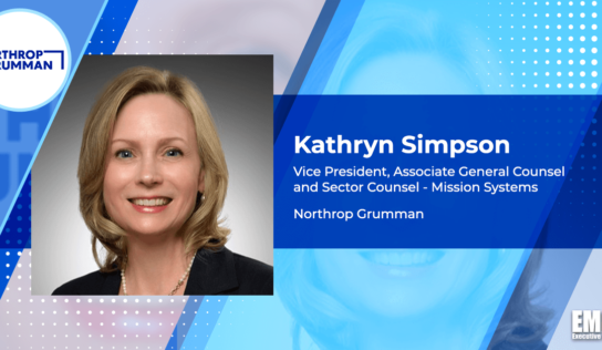 Kathryn Simpson Elected Northrop Corporate VP, General Counsel