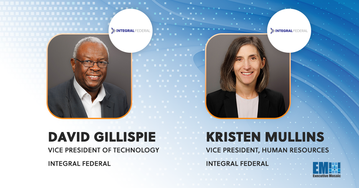 David Gillispie, Kristen Mullins Assume VP Roles at Integral Federal