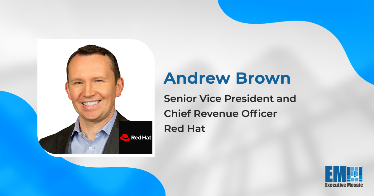 Andrew Brown Named SVP & Chief Revenue Officer at Red Hat