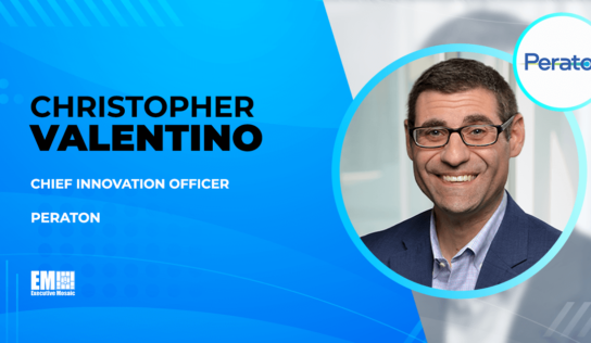 Christopher Valentino Appointed Peraton Chief Innovation Officer