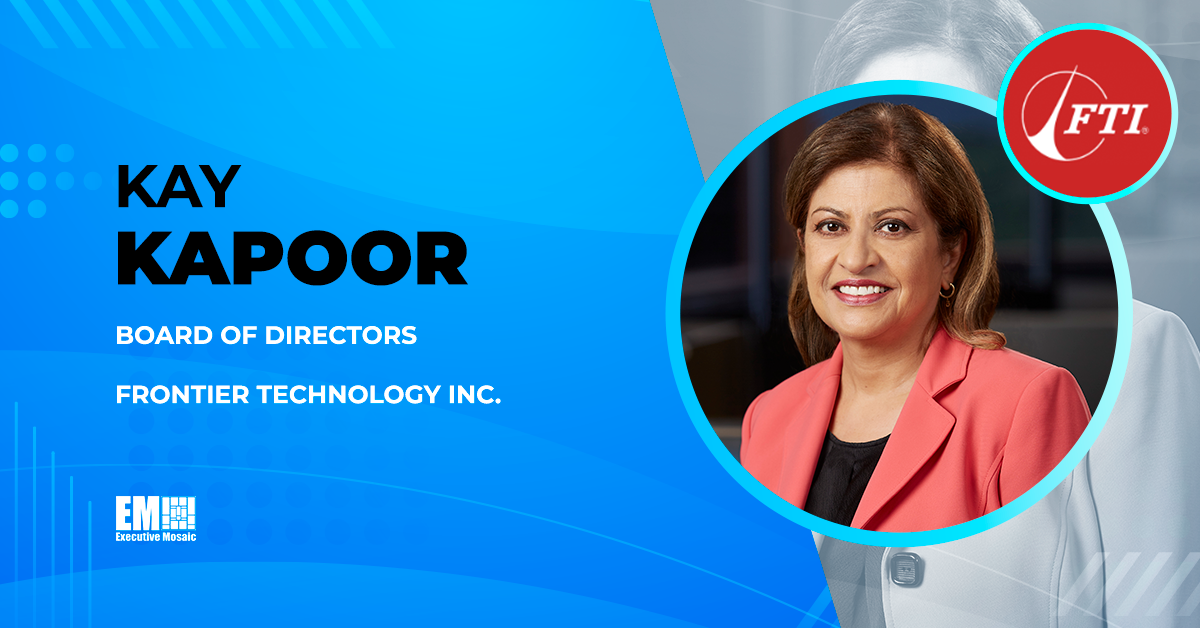 Kay Kapoor Named to FTI Board of Directors