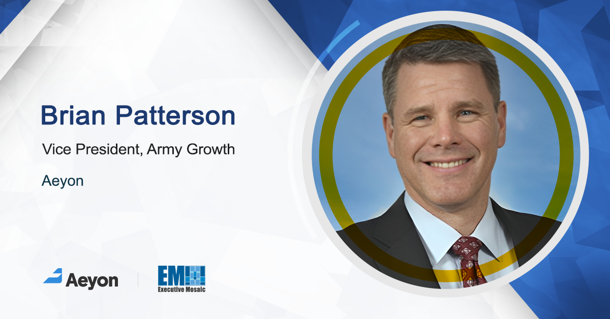 Brian Patterson Named Army Growth VP at Aeyon