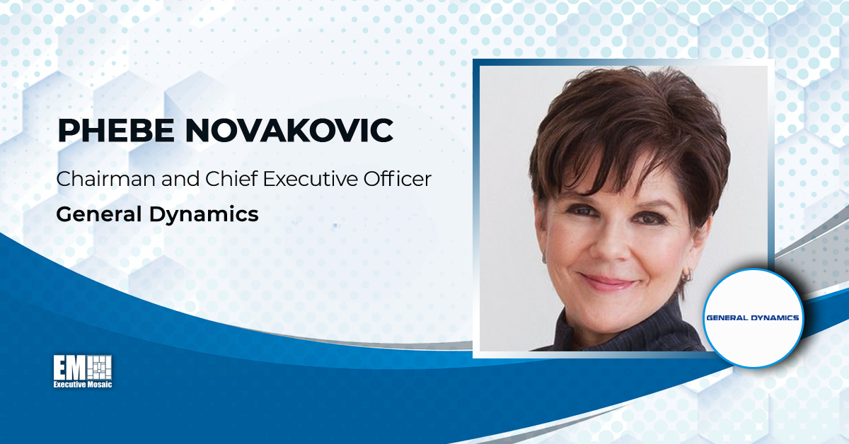 General Dynamics Q4 Revenue Up 7.5%, Net Earnings Reach $1B; Phebe Novakovic Quoted