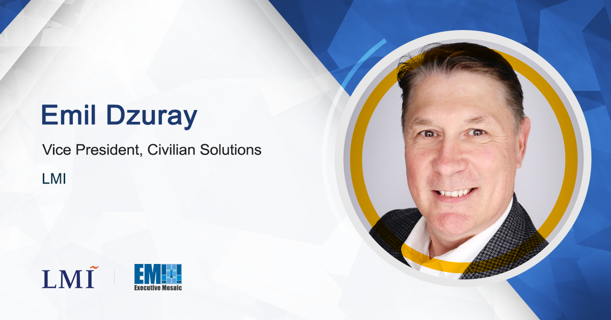 LMI Hires Emil Dzuray as VP of Civilian Solutions