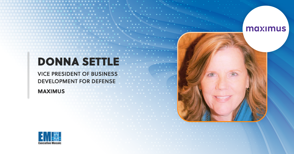 Donna Settle Named Maximus VP of Business Development for Defense