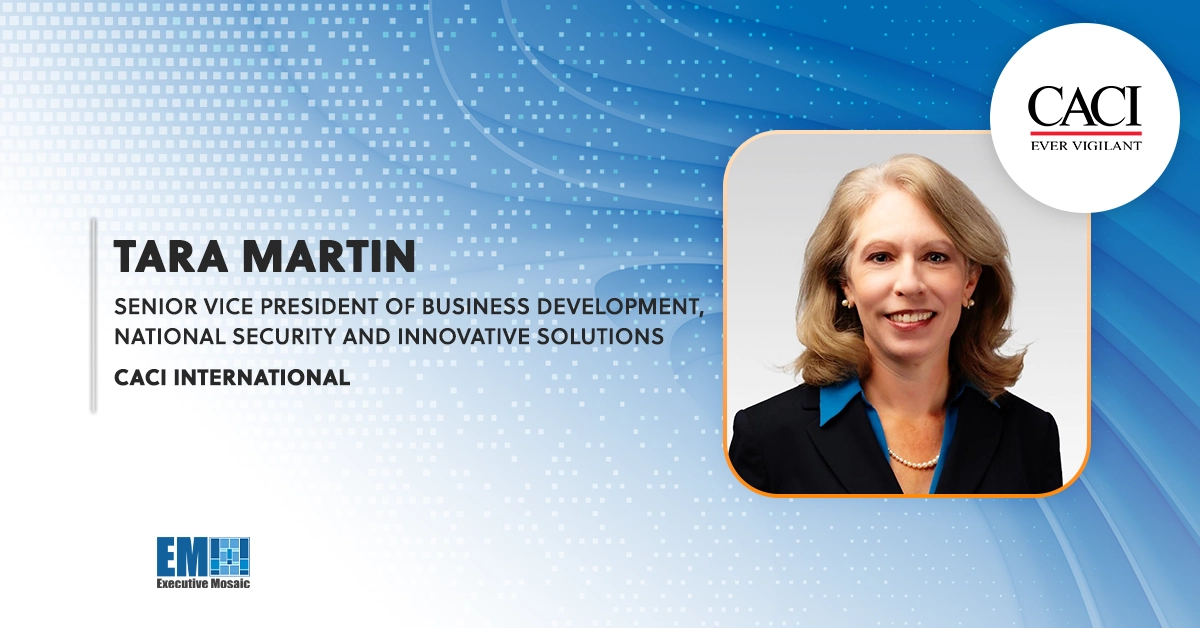 Tara Martin Named Business Development SVP at CACI NSIS