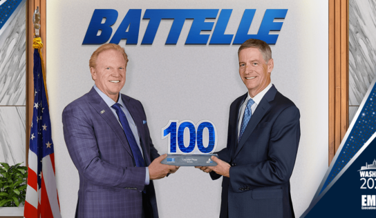 Battelle CEO Lou Von Thaer Accepts 2024 Wash100 Award