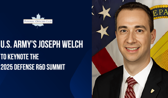 C5ISR Center Director Joseph Welch to Keynote 2025 Defense R&D Summit