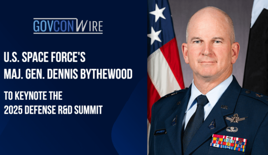 Space Force’s Maj. Gen. Dennis Bythewood to Keynote 2025 Defense R&D Summit