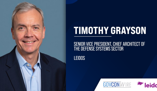 Leidos Appoints Timothy Grayson as SVP, Chief Architect for Defense Sector